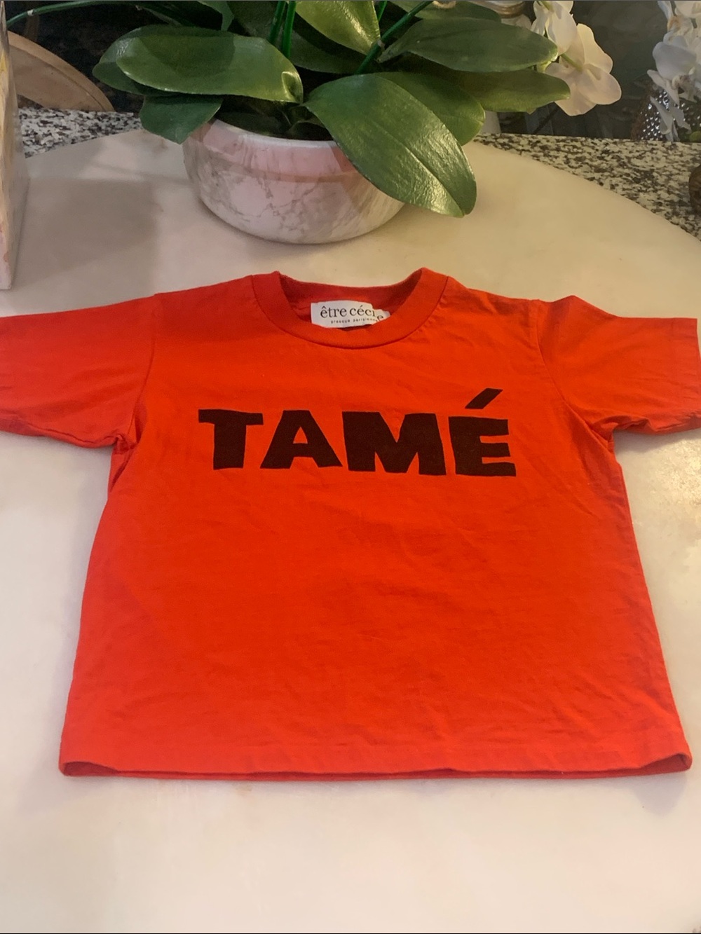 ETRE CECILE Tamé Inez T-shirt In Red